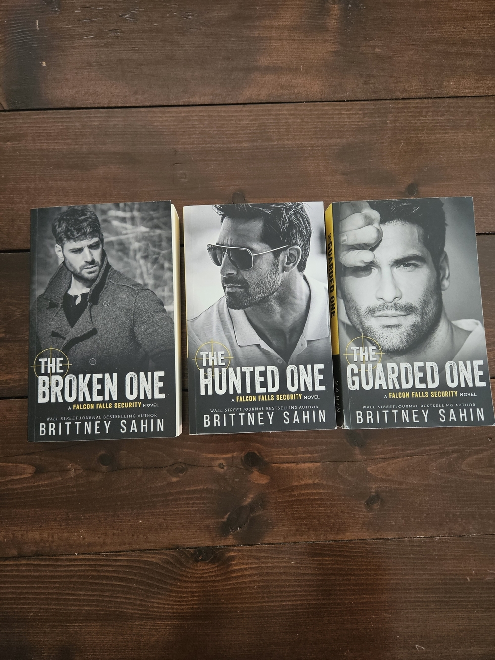 The Broken One, The Hunted One, The Guarded One by Brittney Sahin Paperback Lot